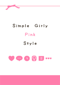 Simple Girly Pink Style