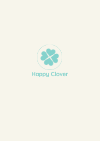 Lucky Happy four-leaf clover No.1-04