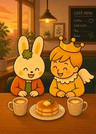 GochiUsagi & Kiran Ouji-Cafe Dinner Date