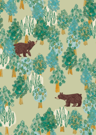 검은 곰 숲 2