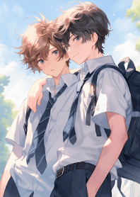 爽朗帥哥好朋友