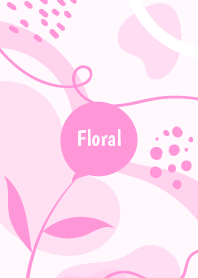 Hand Drawn Floral Carnation Pink 3