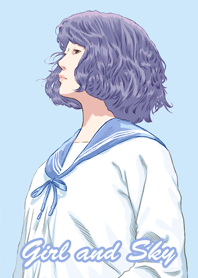 Girl and Sky