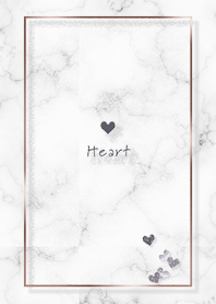 Marble and heart brown73_2
