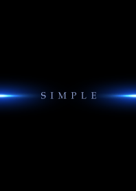 SIMPLE BLUE LIGHT -BLACK- 12