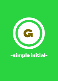 simple initial-G- THEME 48