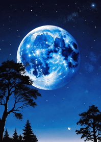 Bright Moon and Dawn 958aFc