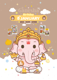 Ganesha x January 8 Birthday