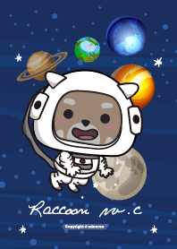Raccoon w.c (cosmos)