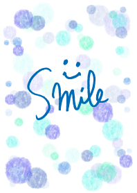 A handwritten smile3-Dot Watercolor-joc