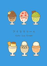 맛있는 시원한 아이스크림(써니 블루)