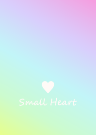 Small Heart *Green+Blue+Pink 2*