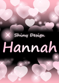 Hannah-Name-Baby Pink Heart
