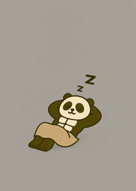 休息片刻的熊貓(灰)