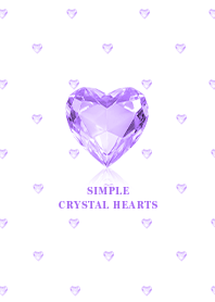 Heart Polka Dots - Crystal -  FWH-26
