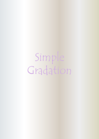 Simple Gradation -WHITEGOLD*PURPLE-