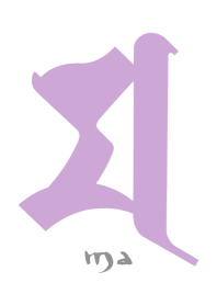 BONJI [ma] WHITE PURPLE (0924