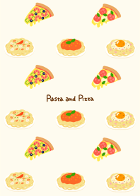 パスタとピザ