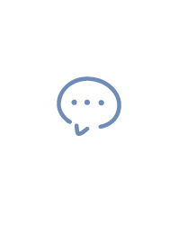 シンプルアイコン:ホワイトブルー