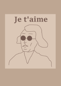 older man (beige brown)