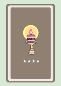 Flower candle