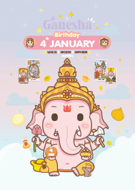 Ganesha x January 4 Birthday