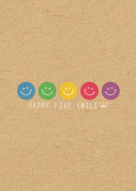 - HAPPY FIVE SMILE - CROWN 17