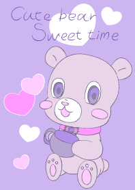 cute bear sweet time for jp