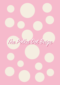 The polka dot Beige No.2