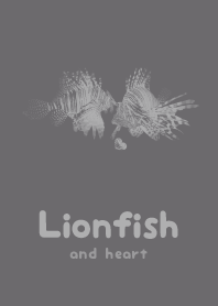 Lionfish & heart hatobairo