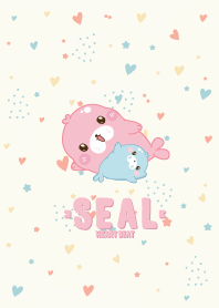 Seal Heart Beat Kawaii