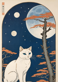 Cat under the Moon db1bF6