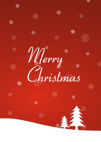 Merry Christmas red