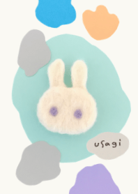 海辺のうさぎの着せかえ。