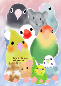 Many cute animals Little Bird hamster