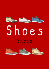 鞋子收藏˙男生版(紅色)