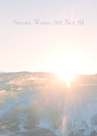 Sunset Water 563 Not AI