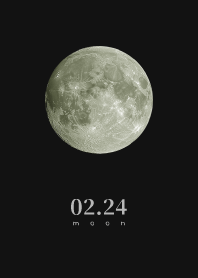 Moon - February 24th - Black
