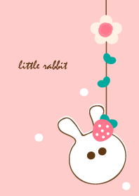 little rabbit with little strawberry 9