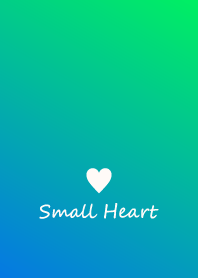 Small Heart *Blue+Green 2*