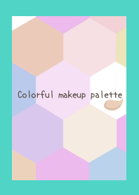 Colorful makeup palette/EMERALD GREEN
