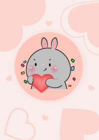 Simple Rabbit Love You Theme