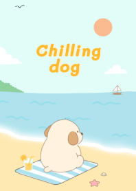 Chilling dog