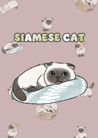 siamesecat7 - rose pink