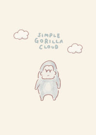 Simple Gorilla Cloud Beige