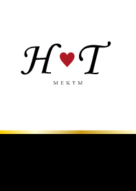 Love Initial H&T イニシャル 8
