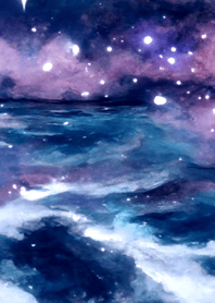 夜の月 月の海 #4j18_12。
