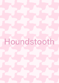 Houndstooth - Dusty Pink
