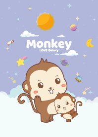 Monkey Chic Cloud Violet