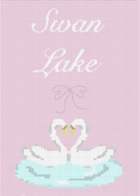 pink pixel swan lake
